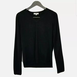 Kinross 100% Cashmere V-Neck Pullover Sweater